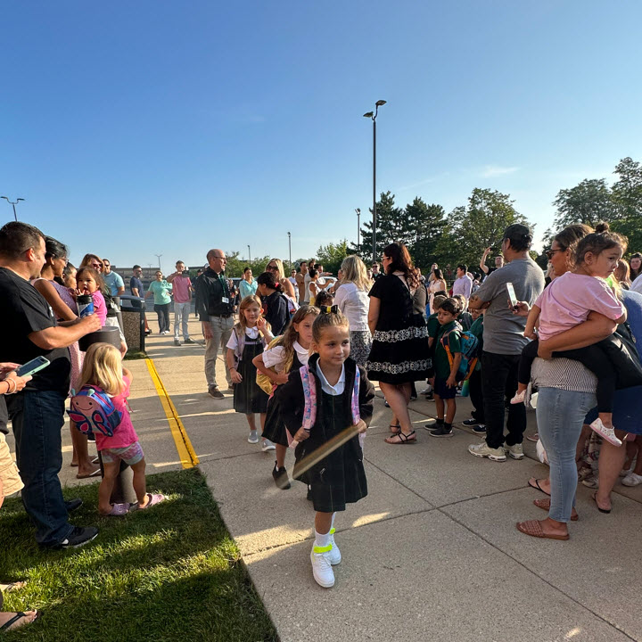 1st Day of School St. Isidore School