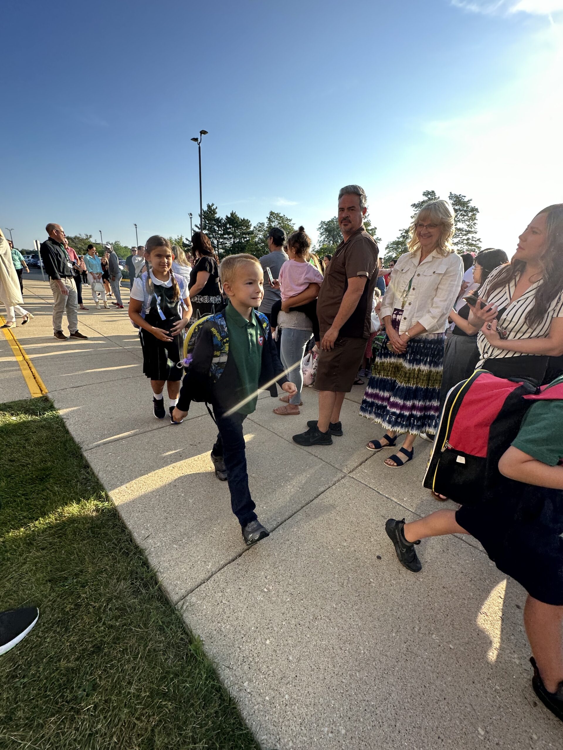 1st Day of School St. Isidore School